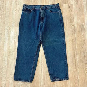 Mens Kirkland Signature Dark Wash Jeans - 42x30